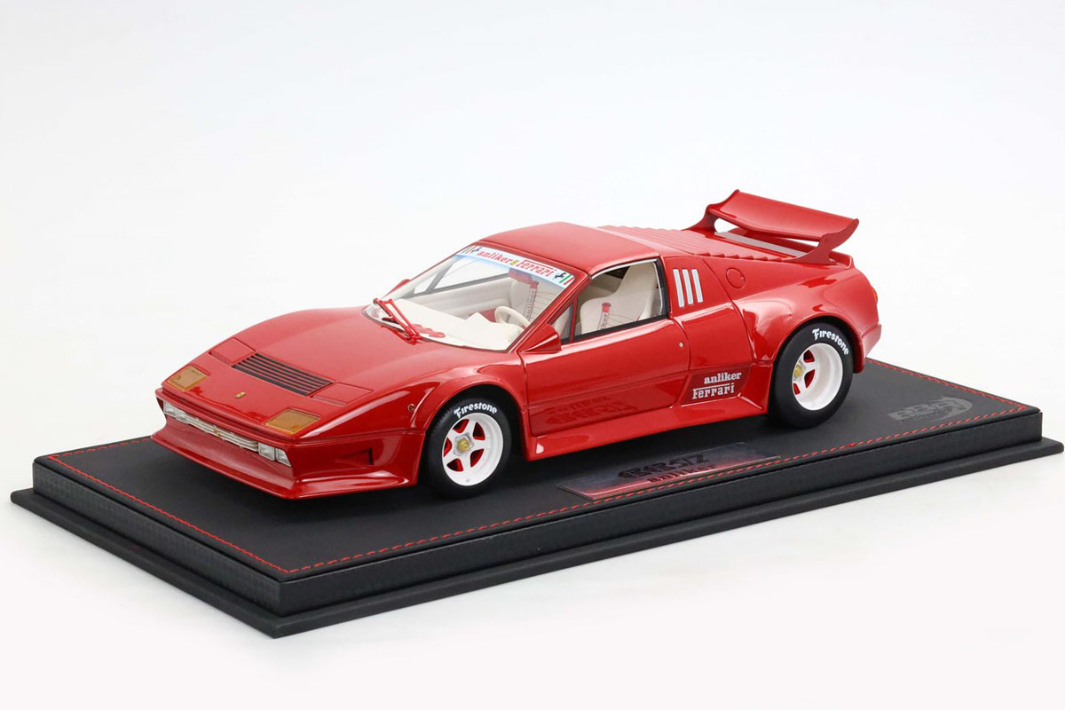** 予約商品 ** BBR P18256BV 1/18 Ferrari 512 BB Targa Anliker 1984 Rosso Corsa with roof （ケース付）