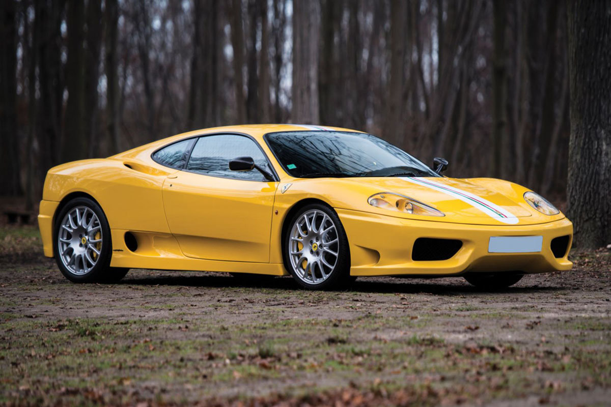 ** 予約商品 ** BBR P18262BV 1/18 Ferrari 360 Challenge Stradale Giallo Modena / Italian stripe （ケース付）