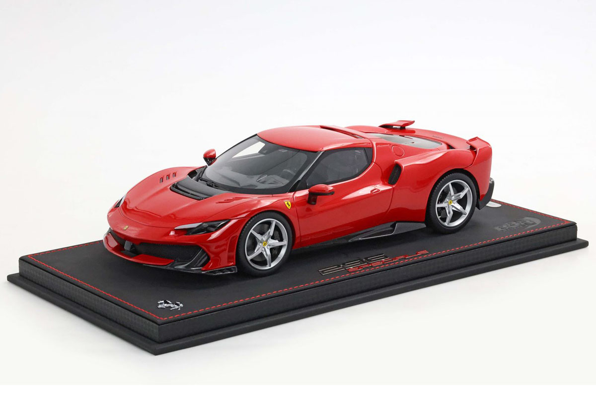 BBR P18269BV 1/18 Ferrari 296 Speciale Rosso Corsa Limited 196pcs （ケース付）