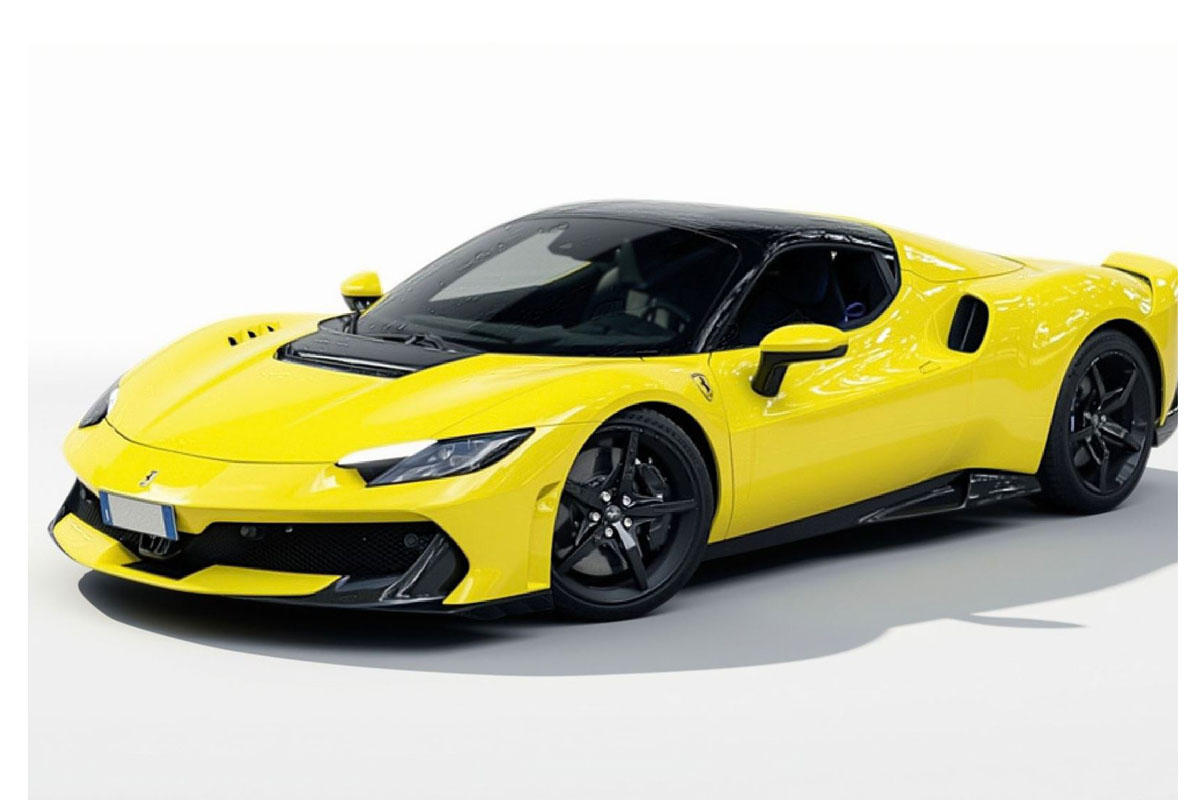 ** 予約商品 ** BBR P18270G 1/18 Ferrari 296 Speciale A Giallo Kuramochi （ケース付）