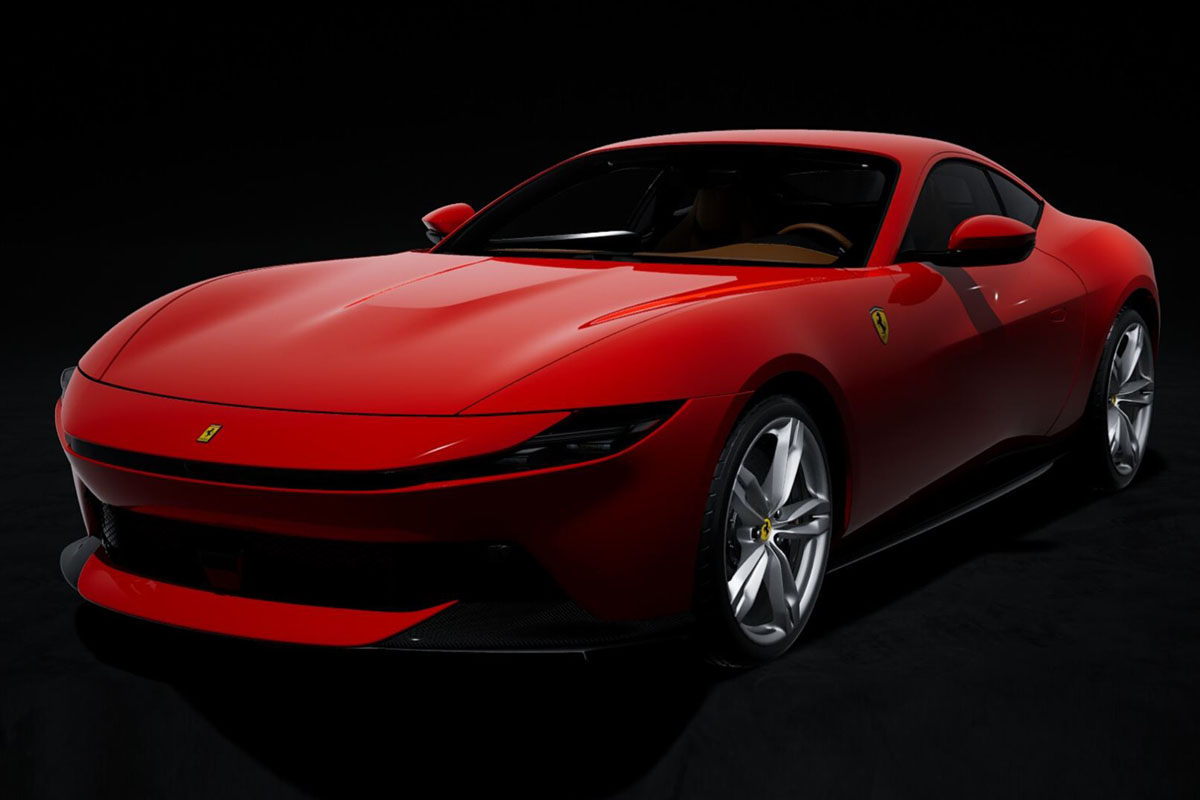 ** 予約商品 ** BBR P18272AV 1/18 Ferrari Amalfi Rosso Corsa Limited 120pcs （ケース付）