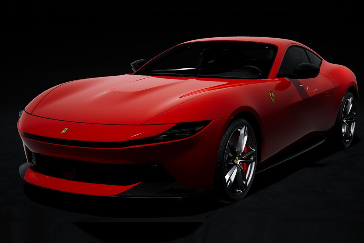 ** 予約商品 ** BBR P18272A2V 1/18 Ferrari Amalfi Rosso Corsa / Chorme Wheels - Red Brakes Limited 24pcs （ケース付）