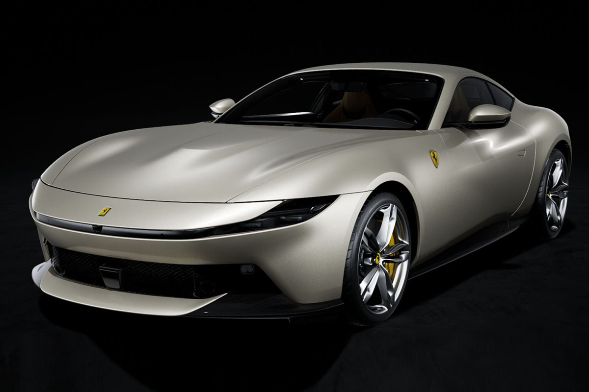 ** 予約商品 ** BBR P18272BV 1/18 Ferrari Amalfi Abu Dhabi Grey Limited 12pcs （ケース付）