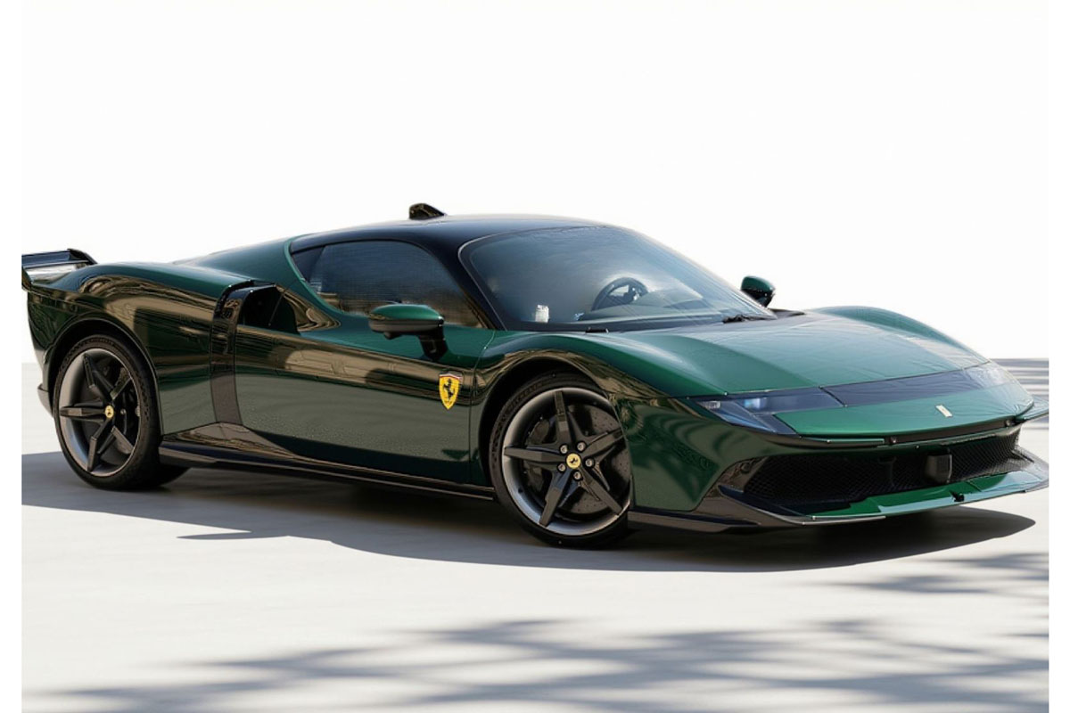 ** 予約商品 ** BBR P18276L 1/18 Ferrari 849 Testarossa Assetto Fiorano Verde Abetone （ケース付）