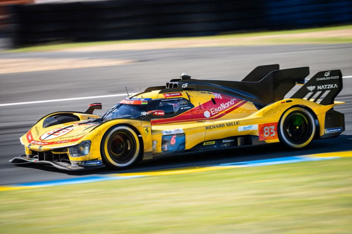 ** 予約商品 ** BBR P18283CV 1/18 Ferrari 499P car n. 83 - 24h Le Mans 2026 Drivers Kubica - Ye - Hanson （ケース付）