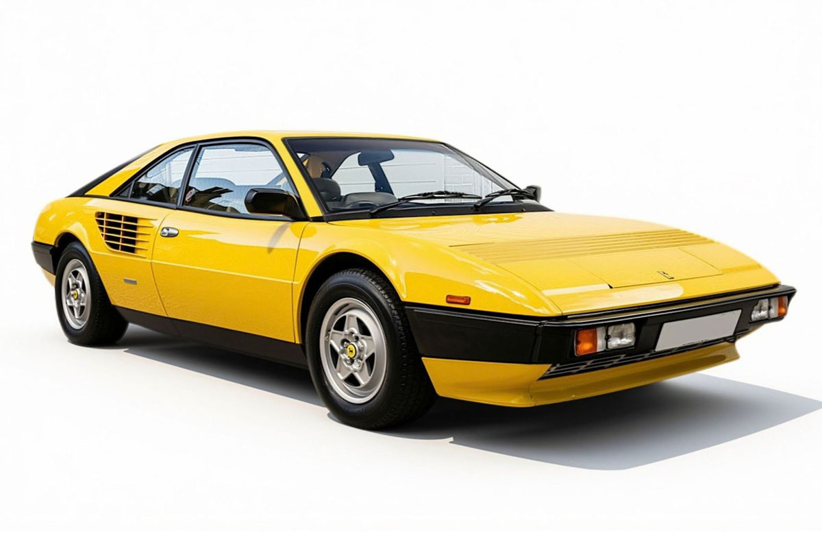 ** 予約商品 ** BBR P18289B 1/18 Ferrari Mondial Quattrovalvole Giallo Modena with Cream interiors （ケース付）