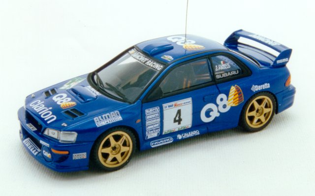 RACING43 RK257 Subaru Impreza WRC Aimont Ciocco 99 Cunico ミニカー