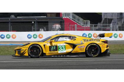 ** 予約商品 ** SPARK S8424 1/43 Corvette Z06 LMGT3.R No.33 TF SPORT Winner LMGT3 class Le Mans 24H 2026 B.Keating - J.Edgar - N.Catsburg 