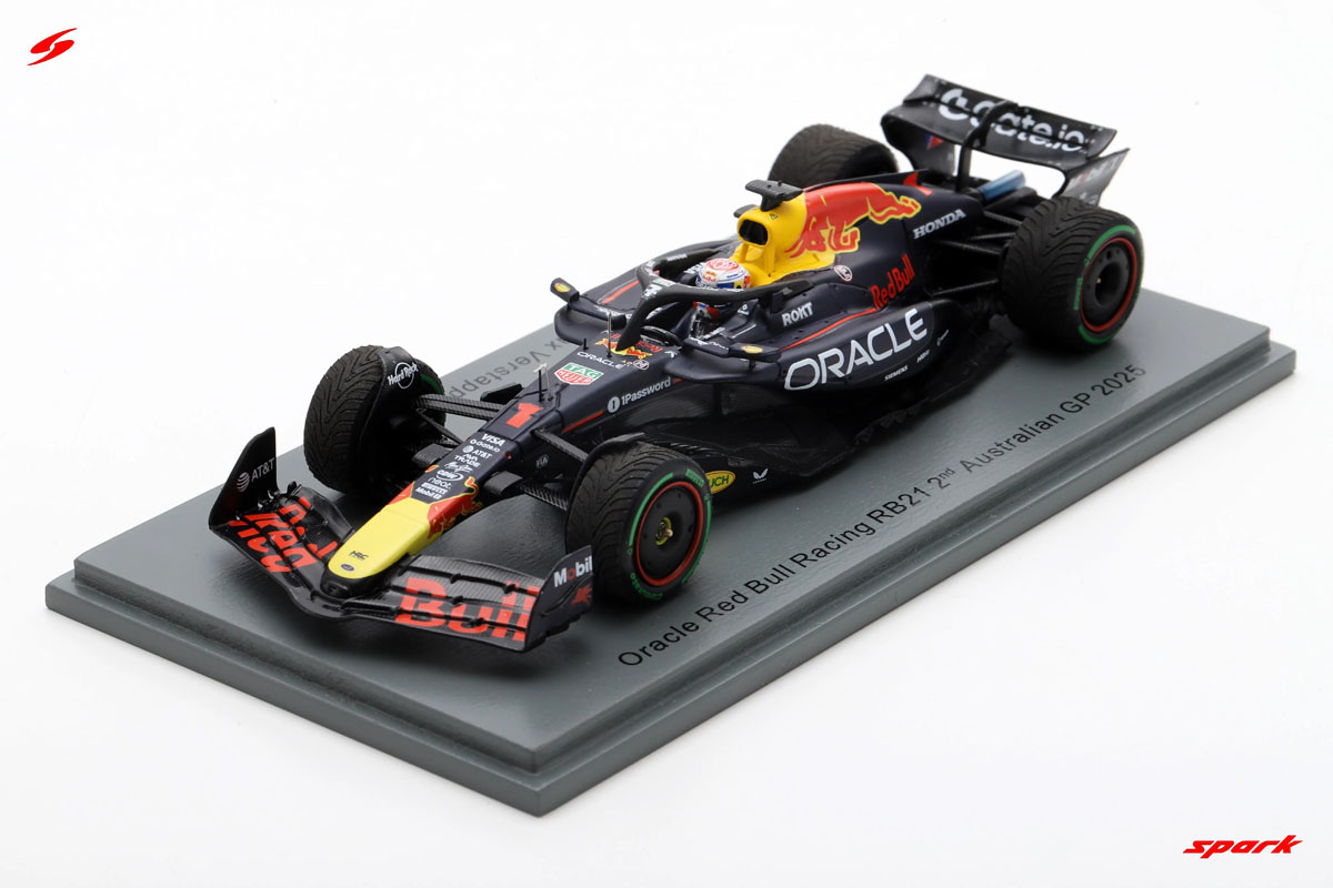 レッドブル F1 ミニカー Spark 1/43 SPARK S9576 1/43 Oracle Red Bull Racing 2nd Australian GP 2025 No
