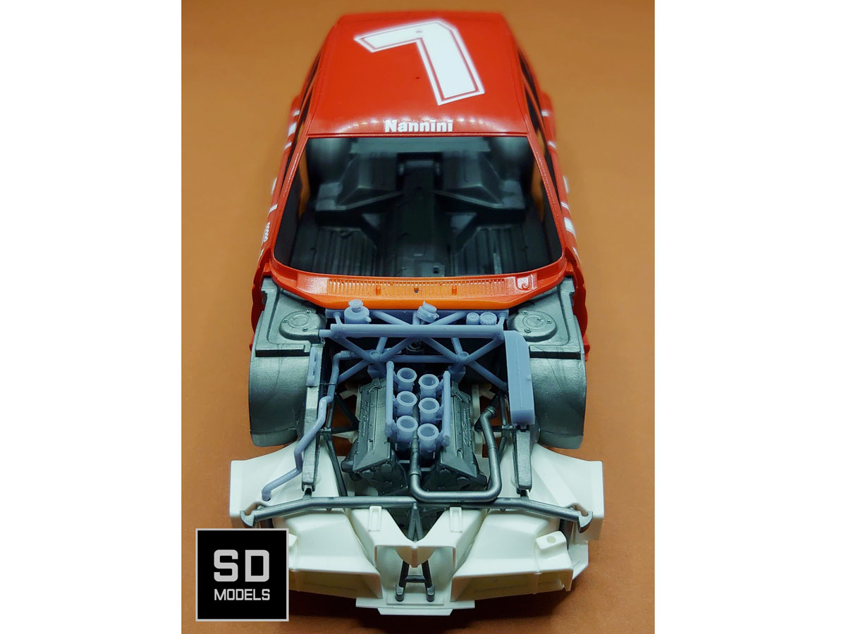** 予約商品 ** SD MODELS SD-A01 1/24 アルファロメオ 155DTM 1993 追加パーツ タミヤ対応 3Dプリント