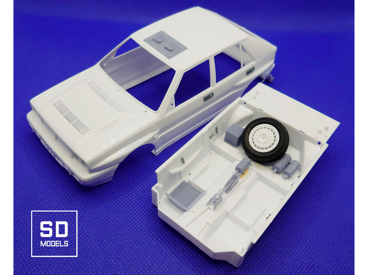 SD MODELS SD-L02 1/24 ランチア デルタ16V【1989-90】追加パーツ ハセガワ対応 3Dプリント