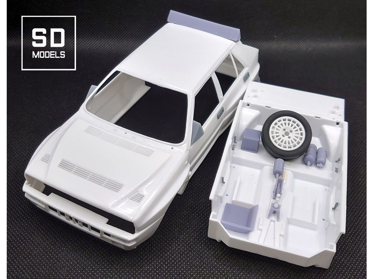 ** 予約商品 ** SD MODELS SD-L03 1/24 ランチア スーパーデルタ 追加パーツ ハセガワ対応 3Dプリント