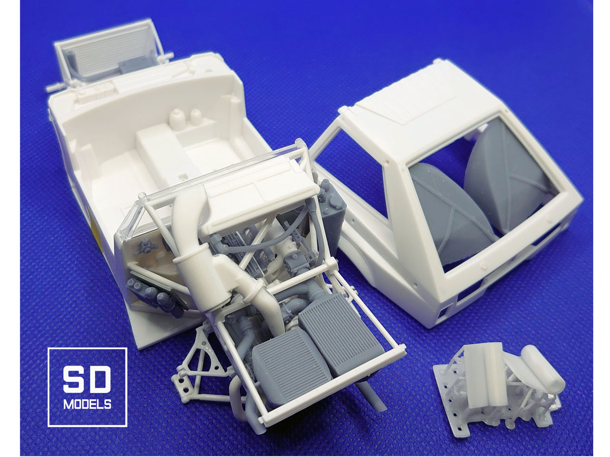 ** 予約商品 ** SD MODELS SD-L04 1/24 ランチア デルタS4 追加パーツ BEEMAX対応 3Dプリント