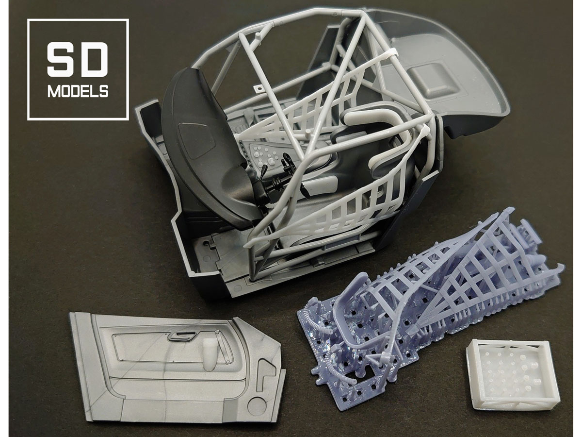 ** 予約商品 ** SD MODELS SD-M01 1/24 メルセデス AMG GT3 追加パーツ タミヤ対応 3Dプリント