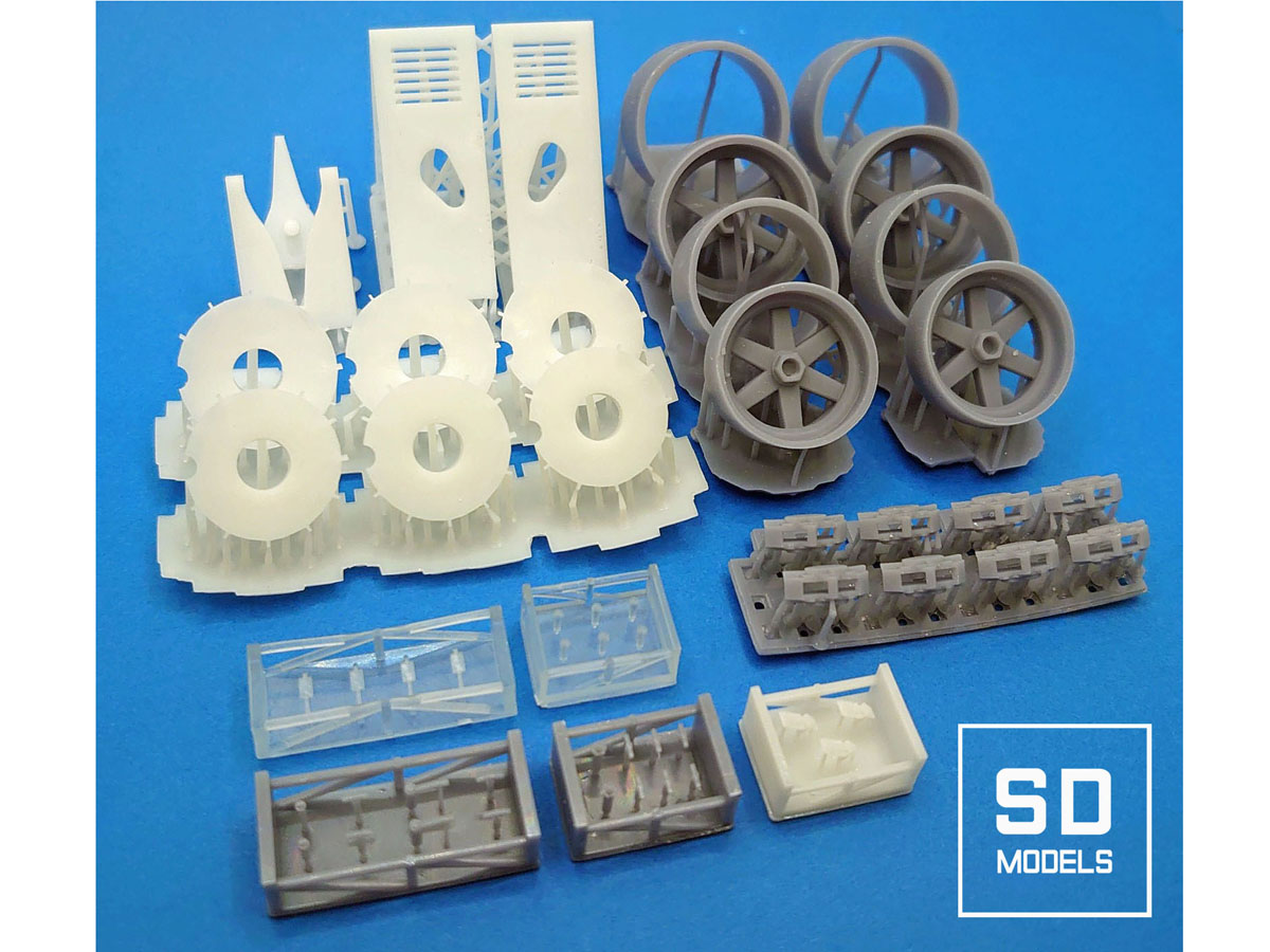 SD MODELS SD-P03 1/24 ポルシェ962C 追加パーツ・ワークス仕様 ハセガワ対応 3Dプリント