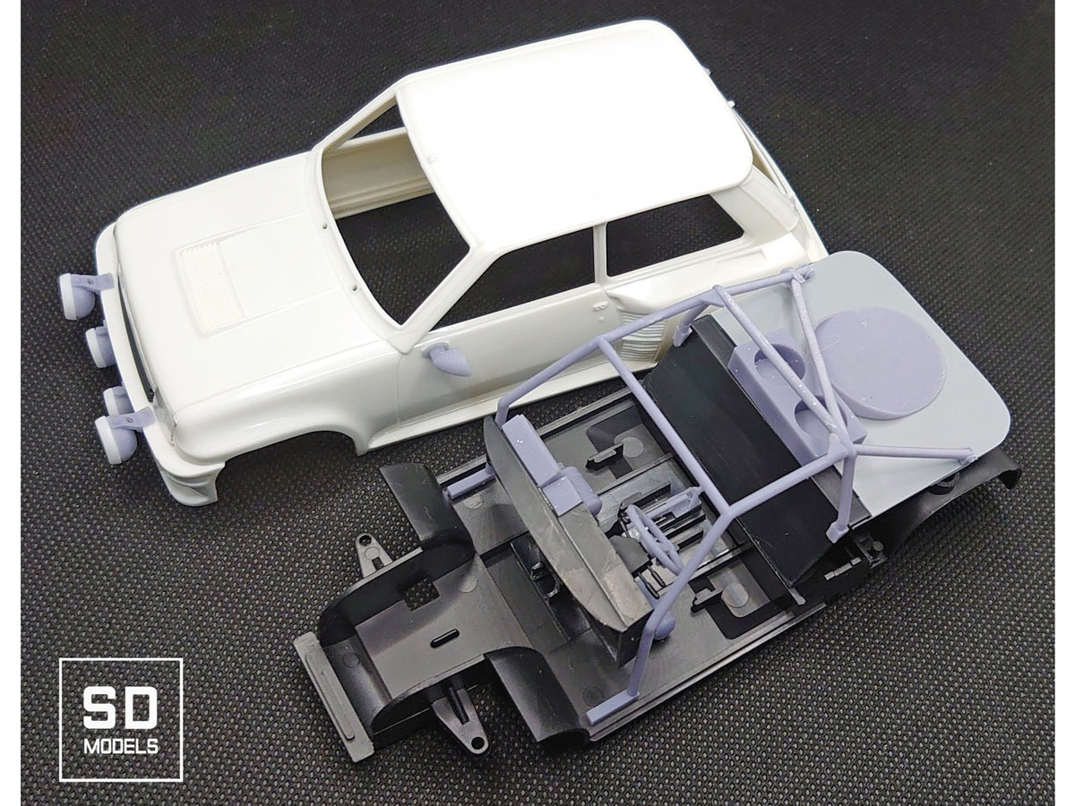 SD MODELS SD-R01 1/24 ルノー5 サンク ターボ・ラリー 追加パーツ タミヤ対応 3Dプリント