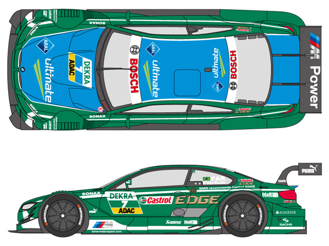 SHUNKO D245 1/24 BMW M3 Castrol 2013 decal set (for Revell) 【メール便可】