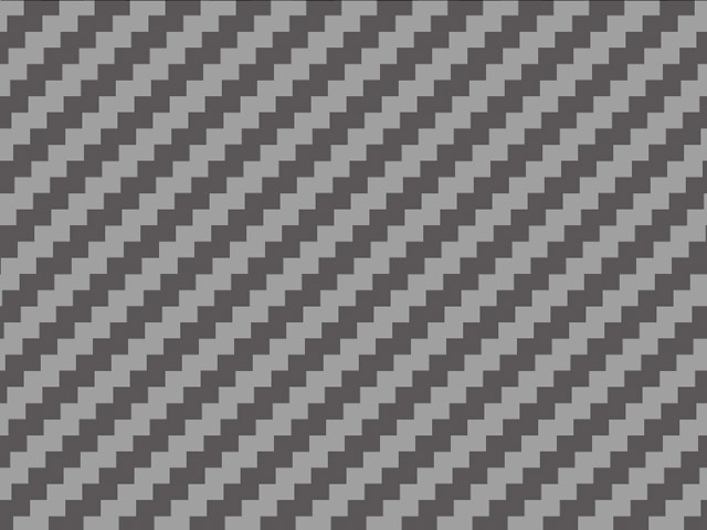 SHUNKO D315 Silver Carbon Fiber Decal (綾織/粗目) 【メール便可】