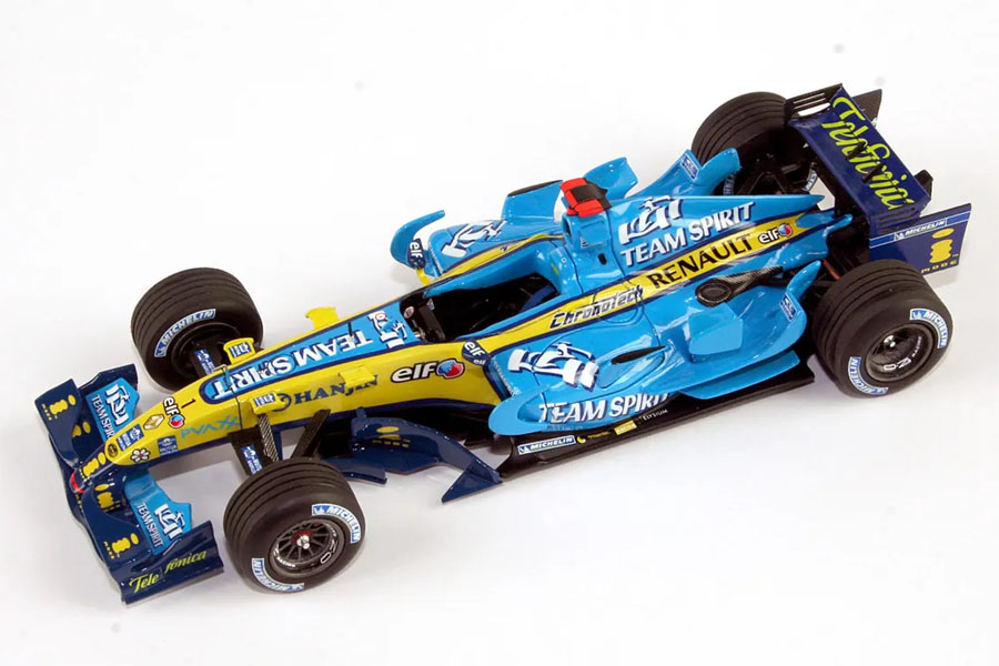 タラさん専用 TAMEO kit SLK037 Renault R26 Brasile GP 2006 ミニカー専門店