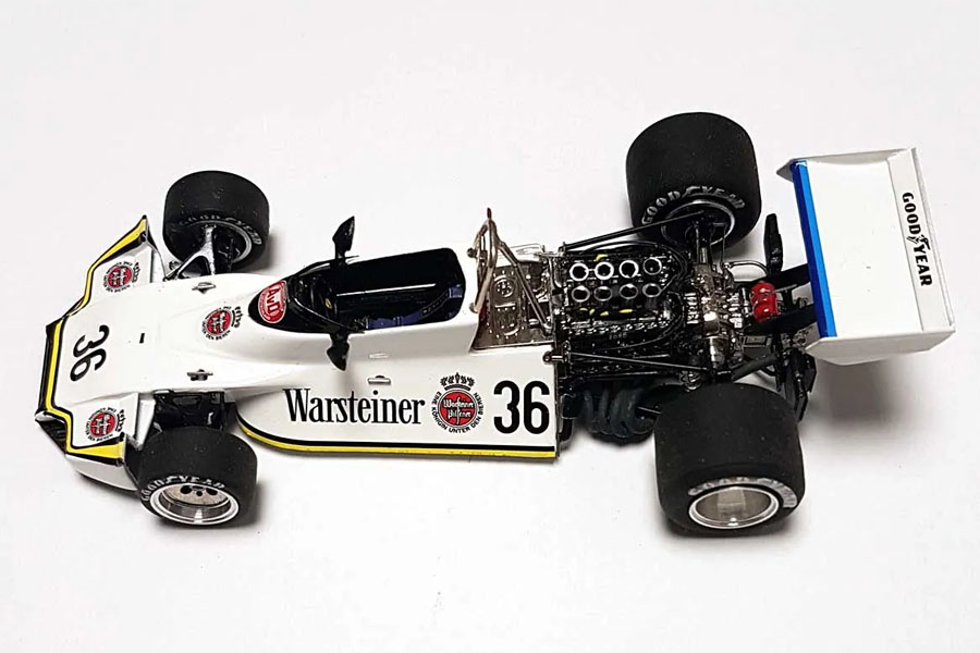 TAMEO kit SLK046 Brabham Ford BT44B German GP 1976 Warsteiner R.Stommelen