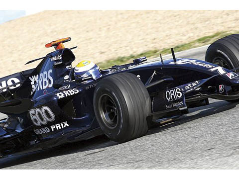 TAMEO kit SLK055 Williams Toyota FW29B Test 2008