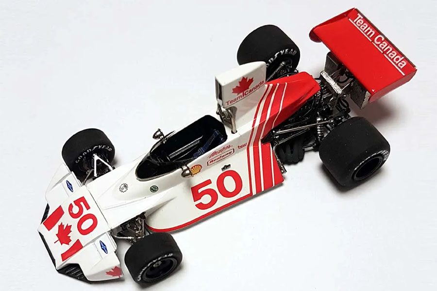 TAMEO kit SLK093 Brabham Ford BT44/3 CanadaGP 1974 E.Wietzes