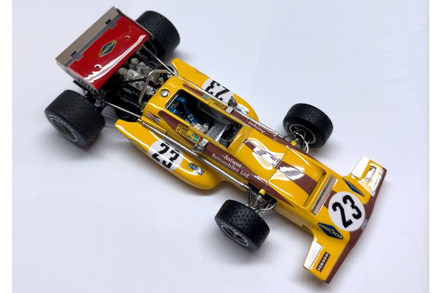 TAMEO kit SLK102 March Ford 701 MonacoGP 1970 R.Peterson ミニカー