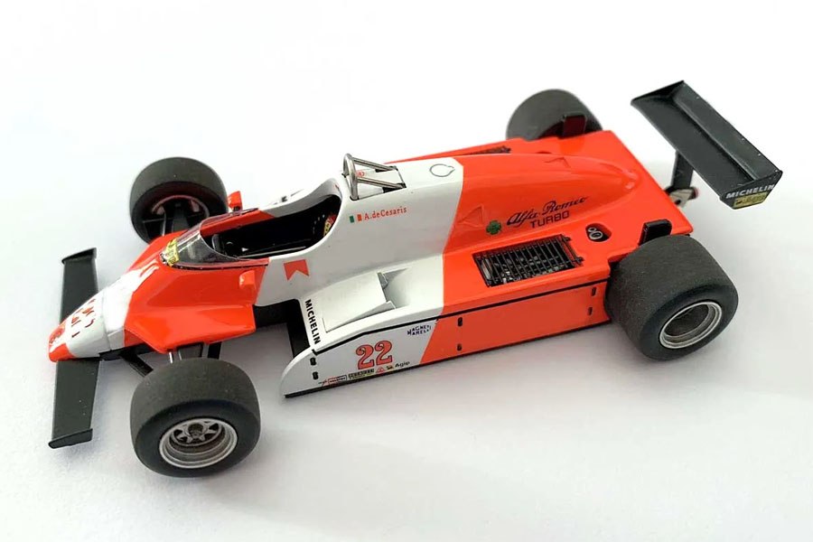 TAMEO kit SLK109 Alfa Romeo 182T Practice Italia GP 1982 A.Cesaris