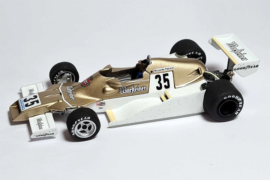 TAMEO kit SLK115 Arrows FA1 South AfricaGP 1978 Patrese /Stommelen