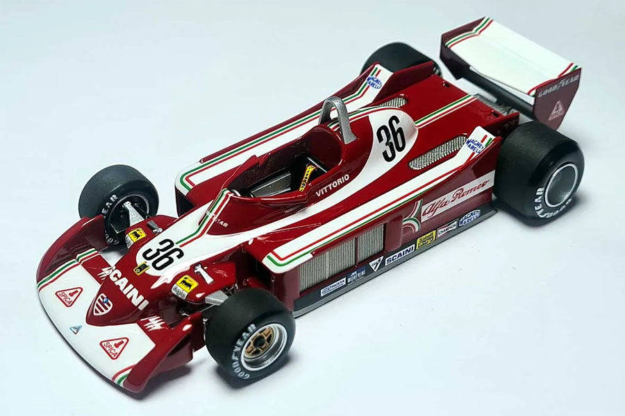 TAMEO kit SLK125 Alfa Romeo 177 Italia GP 1979 V.Brambilla