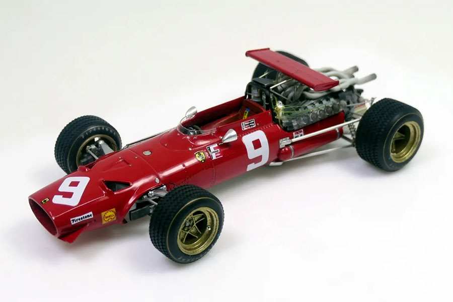 【希少品】 Formula-1 Racing car TEXACO 車 カー Alps Formula 1 Race Car (Texaco-Marlboro) Made in Japan