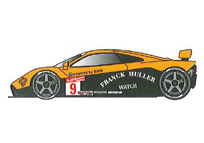 【お取り寄せ商品】 STUDIO27 FK24108 1/24 マクラーレン F1-GTR Frank Muller 1996