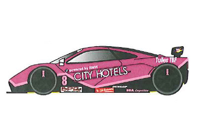 【お取り寄せ商品】 STUDIO27 FK24109 1/24 マクラーレン F1-GTR TBF Suzuka 1996