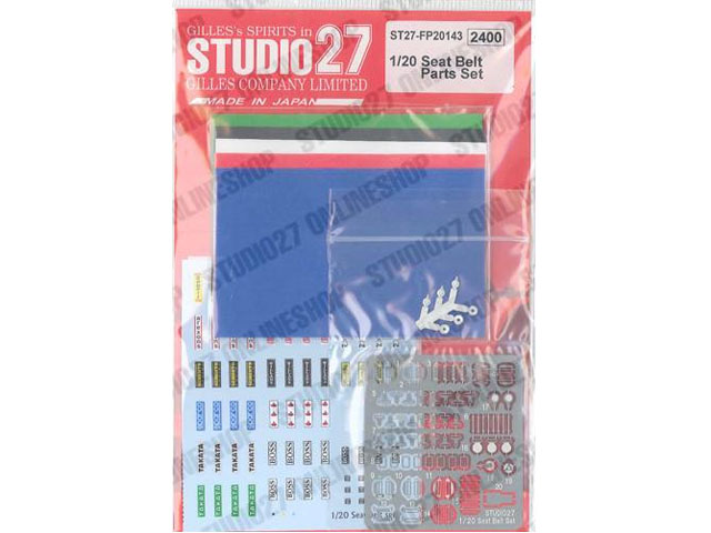 STUDIO27 FP20143 1/20 Seat Belt Parts set