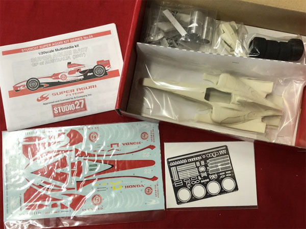 【お取り寄せ商品】 STUDIO27 SA2004 1/20  スーパーアグリ SA07  Australia GP 2007