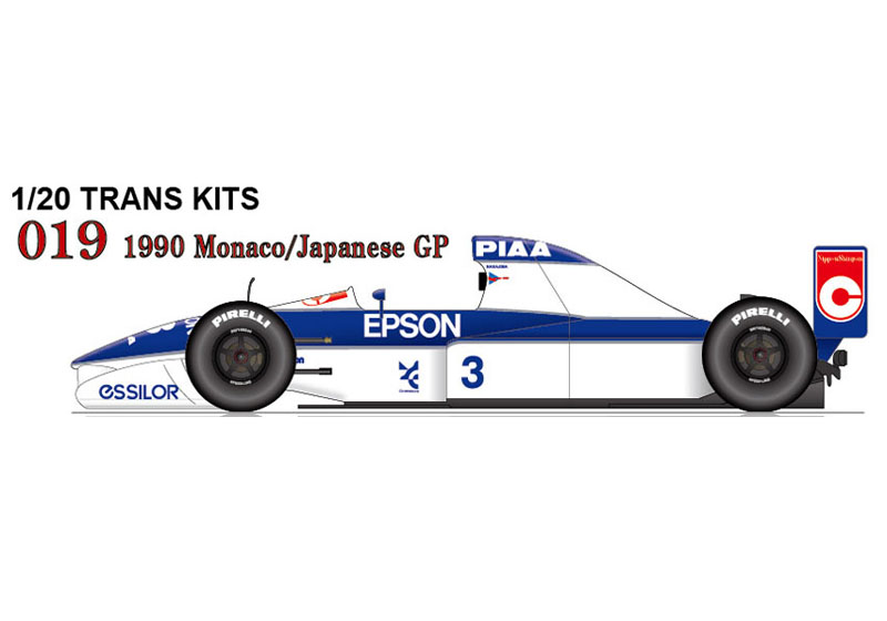 お取り寄せ商品】 STUDIO27 TK2096 1/20 Tyrrell 019 Monaco