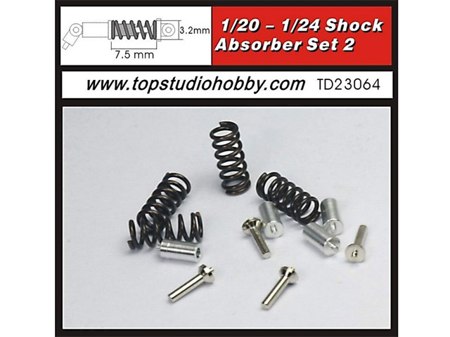 TOP STUDIO TD23064 1/20-1/24 Shock Absorber Set 2