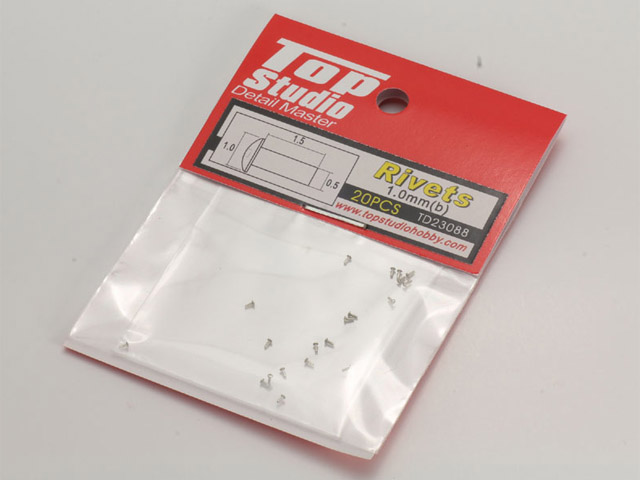 TOP STUDIO TD23088 1.0 mm Rivets  (B)【メール便可】