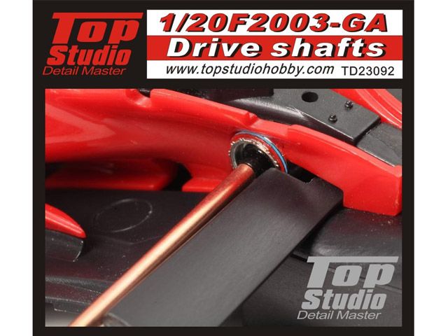 TOP STUDIO TD23092 1/20 F2003-GA Drive shafts