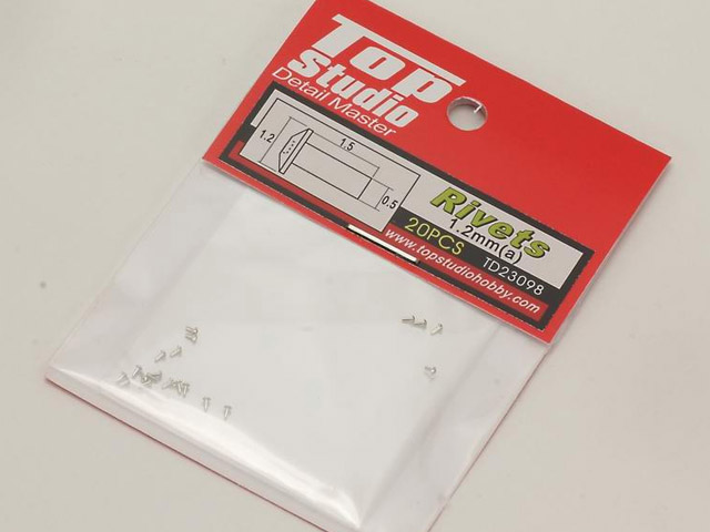 TOP STUDIO TD23098 1.2 mm Rivets  (A)【メール便可】