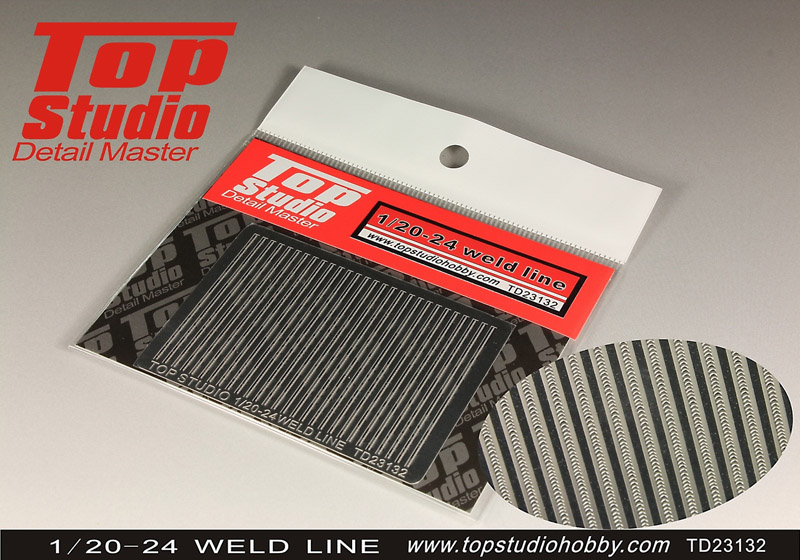 TOP STUDIO TD23132 1/20-1/24 Weld line【メール便可】