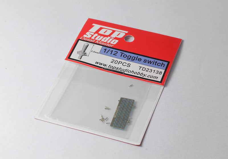 TOP STUDIO TD23138 1/12 Toggle Switch 【メール便可】