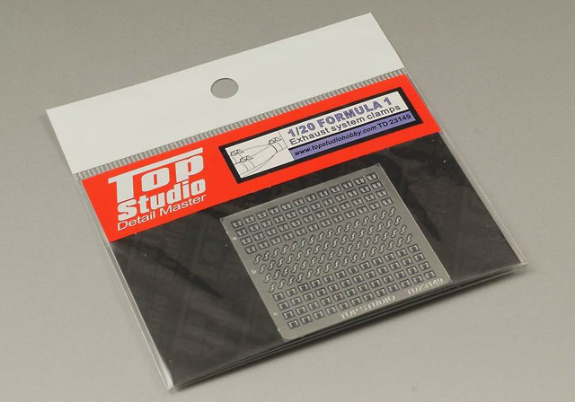 TOP STUDIO TD23149 1/20 Formula 1 Exhaust System Clamps 【メール便可】
