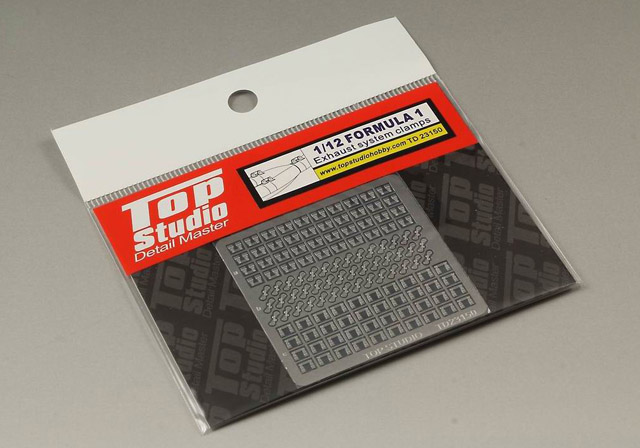 TOP STUDIO TD23150 1/12 Formula 1 Exhaust System Clamps 【メール便可】