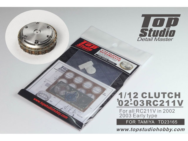 TOP STUDIO TD23165 1/12 Clutch for 2002-2003 RC211V
