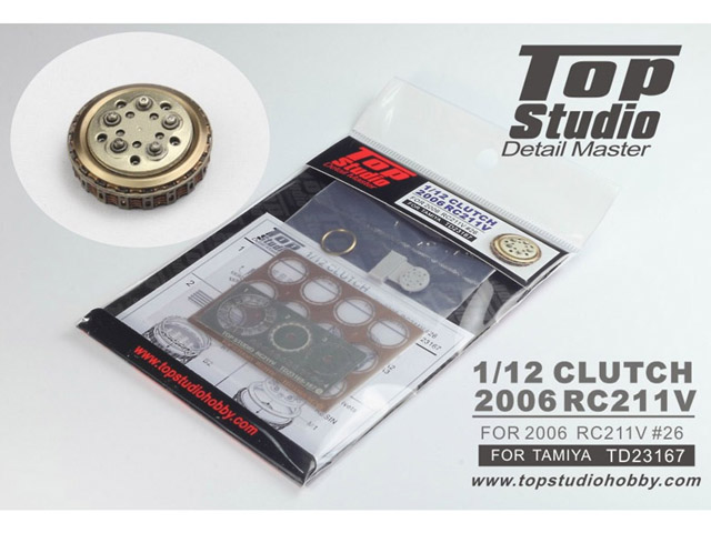 TOP STUDIO TD23167 1/12 Clutch for 2006 RC211V