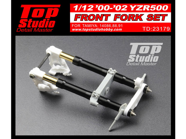 TOP STUDIO TD23179 1/12 '00-'02 YZR500 Front Fork set