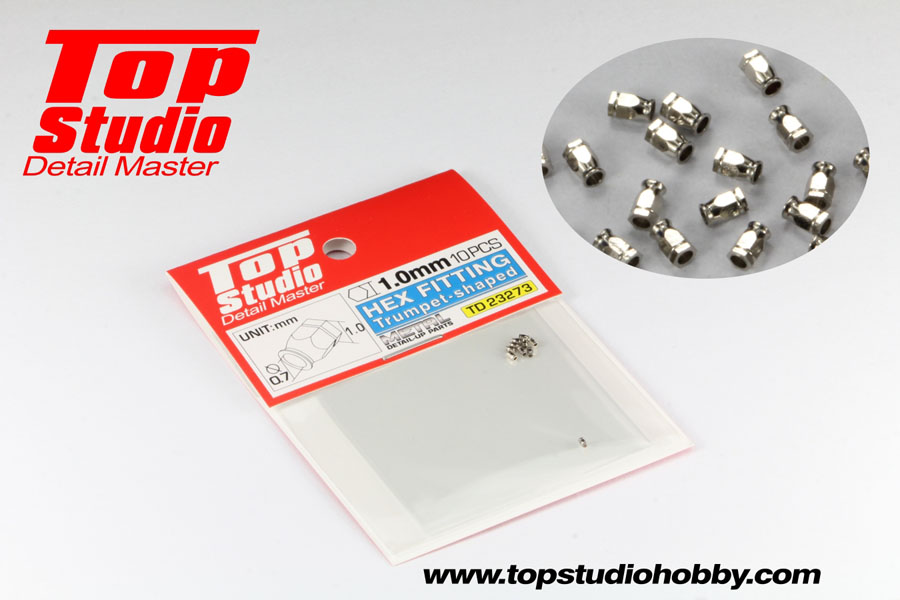 TOP STUDIO TD23273 1.0mm Hex Fitting Trumpet-shaped 【メール便可】