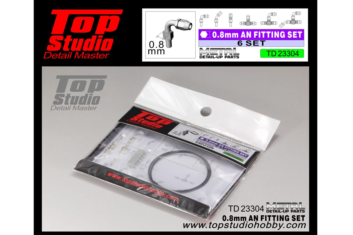 TOP STUDIO TD23304 0.8mm AN Fitting set
