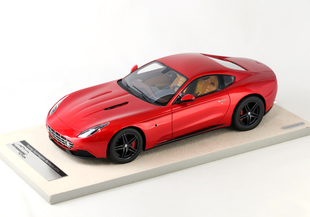 TECNOモデル TM18-18A 1/18 トゥーリング スーパーレッジェーラ ベルリネッタ ルッソ メタリックレッド 2015